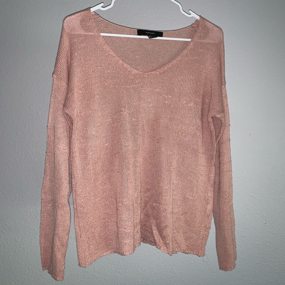 Pink sweater- S